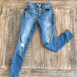 Old navy rockstar high rise super skinny jeans